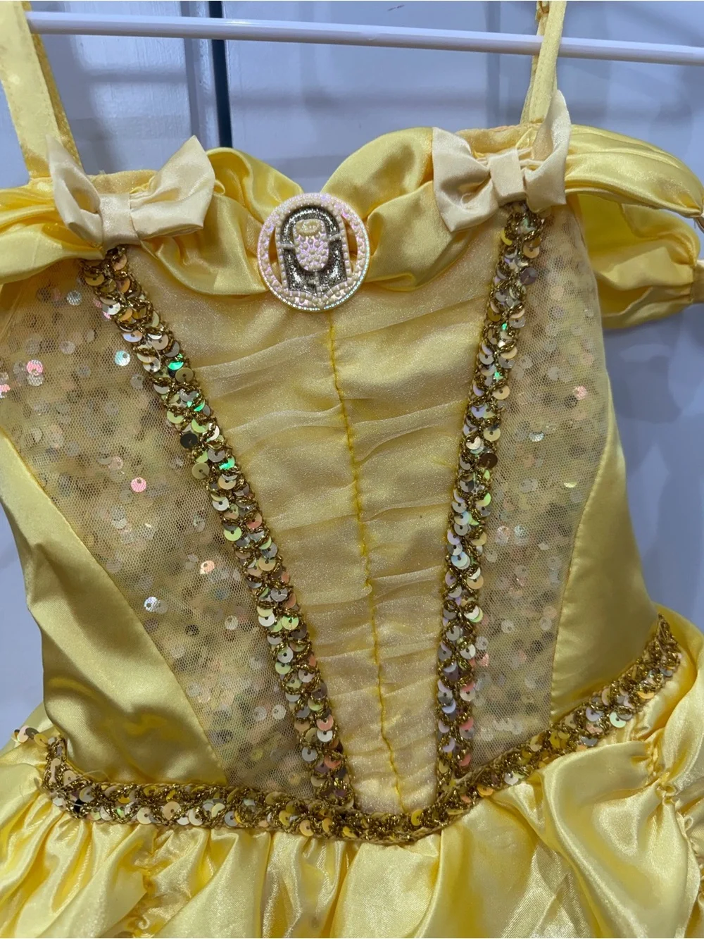 Disney Yellow Princess Ball Gown Costume